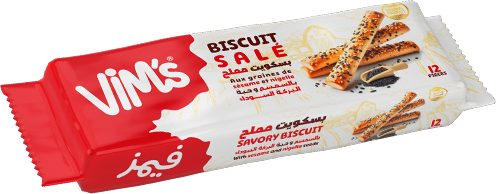 Biscuits salés au sésame et nigelle